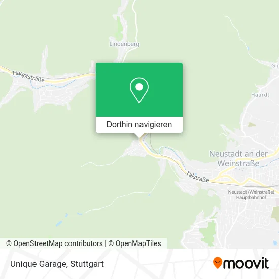 Unique Garage Karte