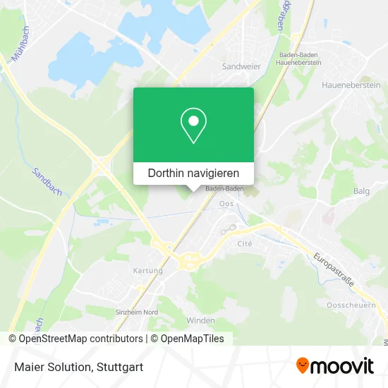 Maier Solution Karte