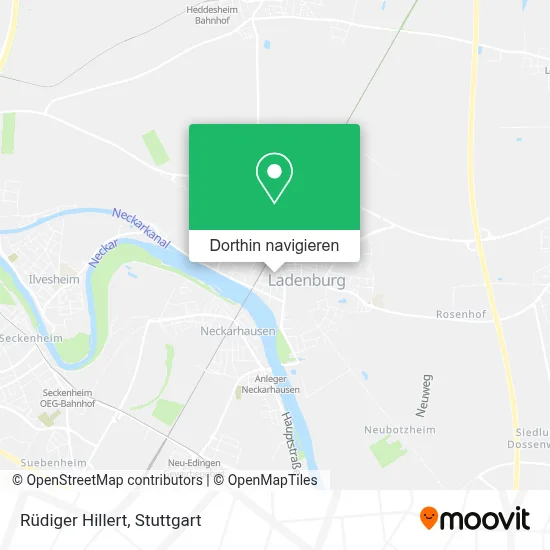 Rüdiger Hillert Karte
