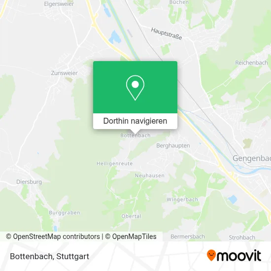 Bottenbach Karte