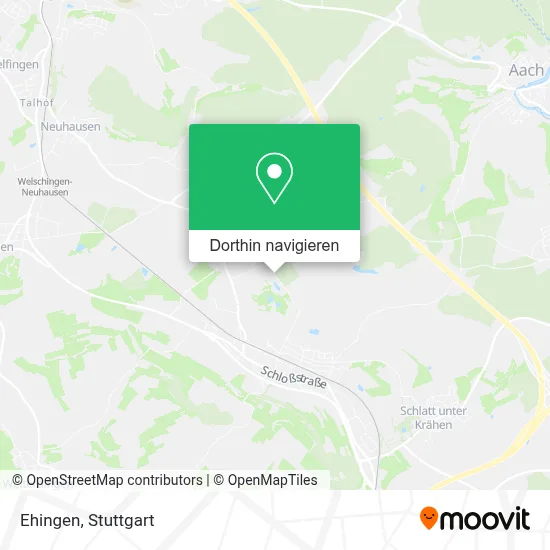 Ehingen Karte