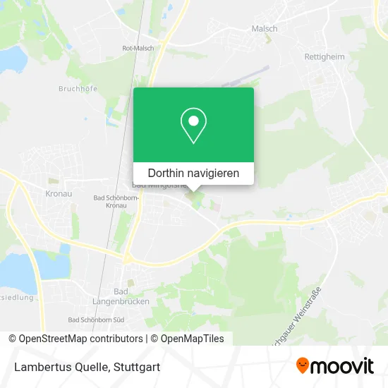 Lambertus Quelle Karte