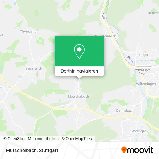 Mutschelbach Karte