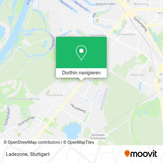 Ladezone Karte