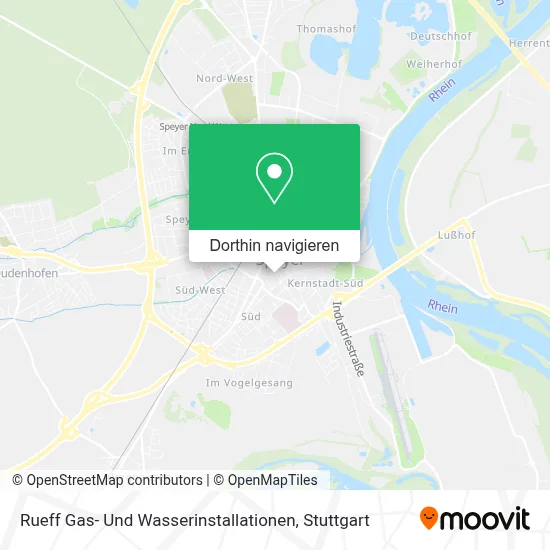 Rueff Gas- Und Wasserinstallationen Karte