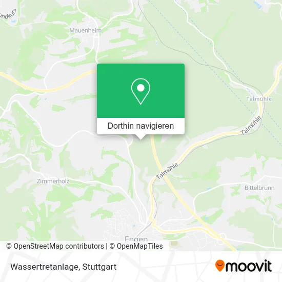 Wassertretanlage Karte