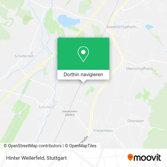 Hinter Weilerfeld Karte