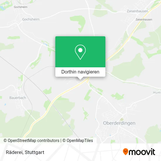 Räderei Karte