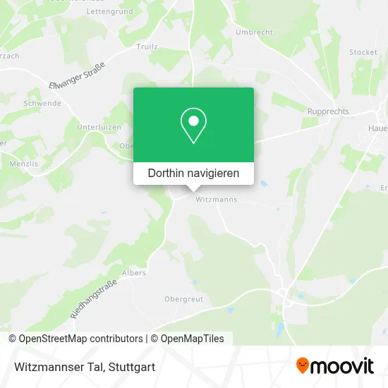 Witzmannser Tal Karte