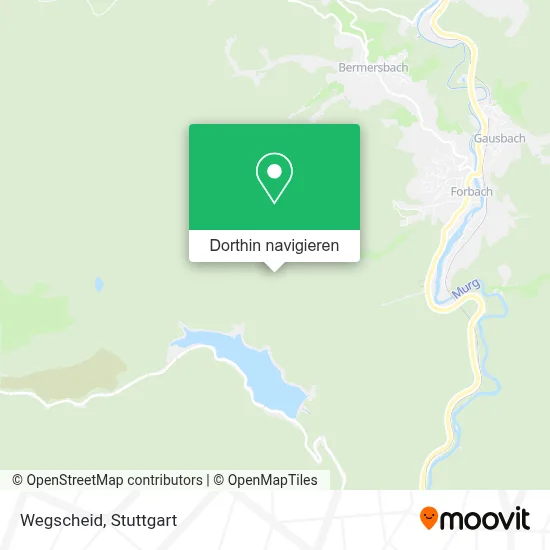 Wegscheid Karte