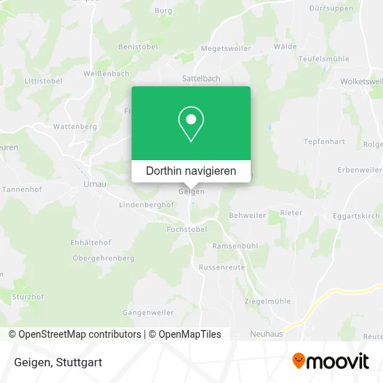 Geigen Karte