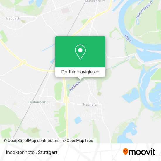 Insektenhotel Karte