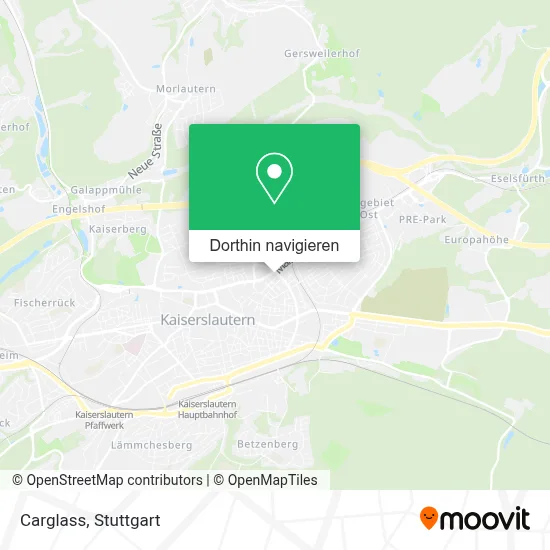 Carglass Karte