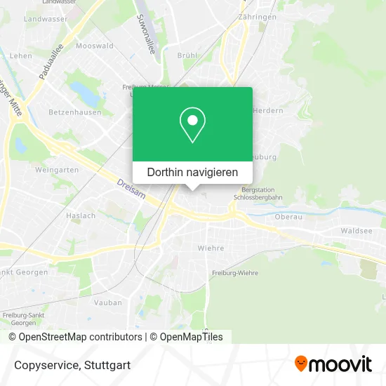 Copyservice Karte
