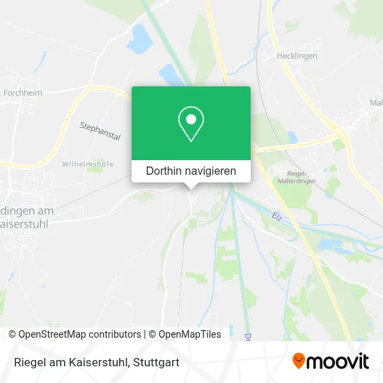 Riegel am Kaiserstuhl Karte