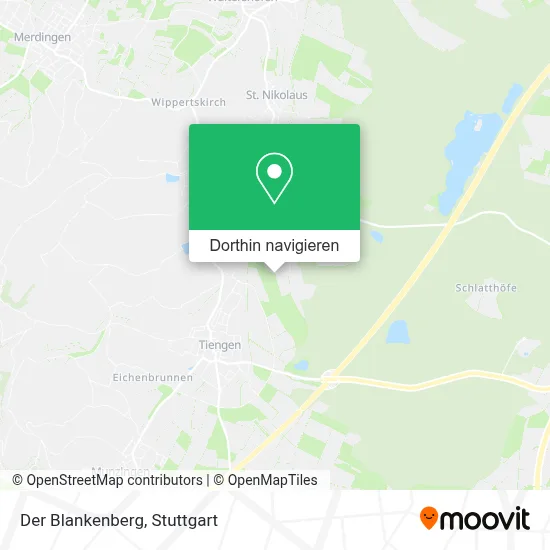 Der Blankenberg Karte
