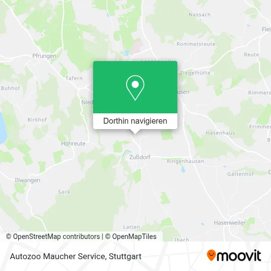 Autozoo Maucher Service Karte