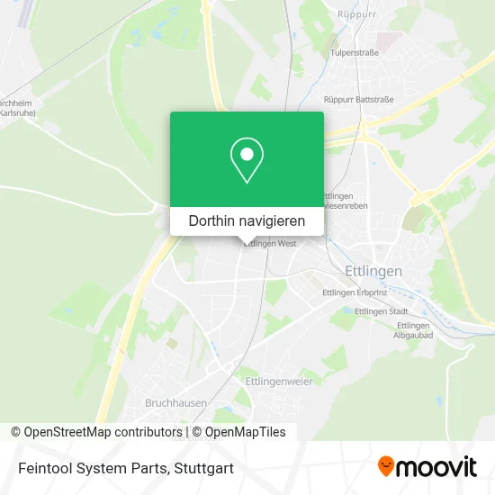 Feintool System Parts Karte