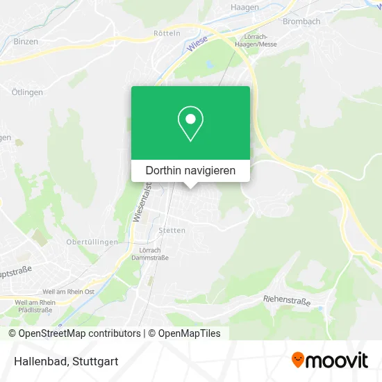 Hallenbad Karte