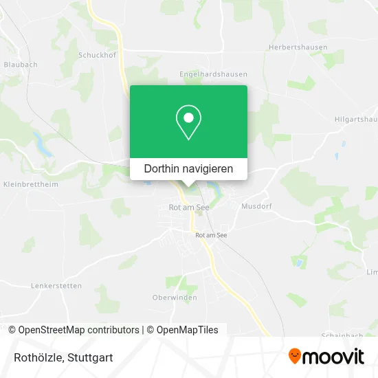 Rothölzle Karte