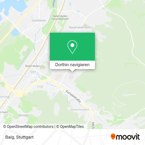 Balg Karte