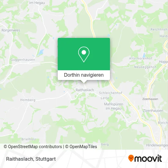 Raithaslach Karte