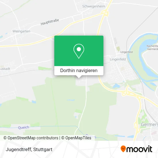 Jugendtreff Karte