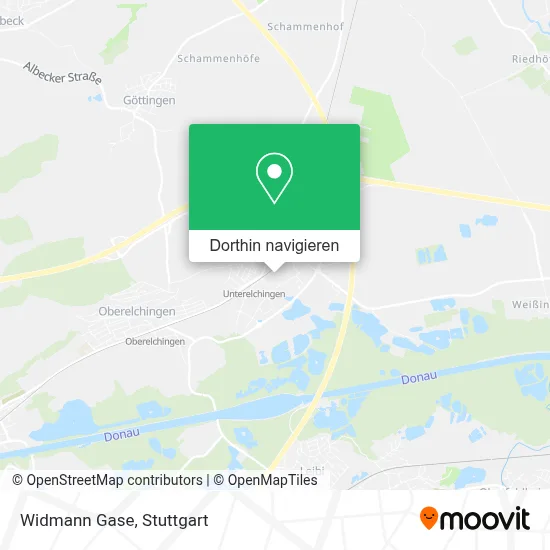 Widmann Gase Karte