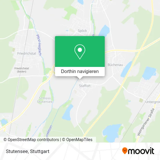 Stutensee Karte