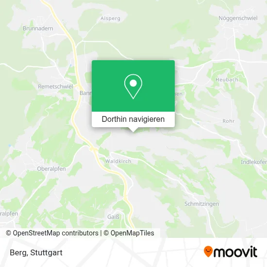 Berg Karte