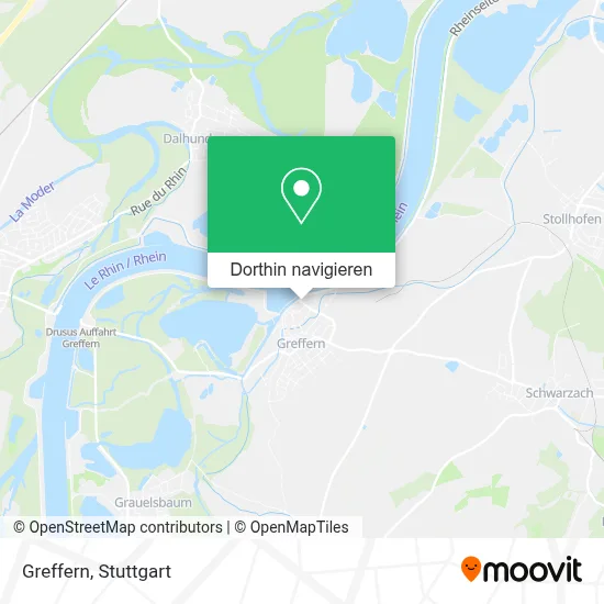 Greffern Karte