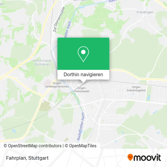 Fahrplan Karte