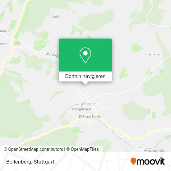 Bollenberg Karte