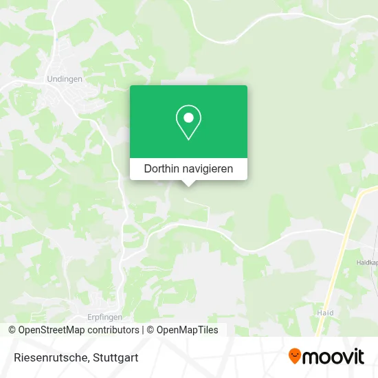 Riesenrutsche Karte