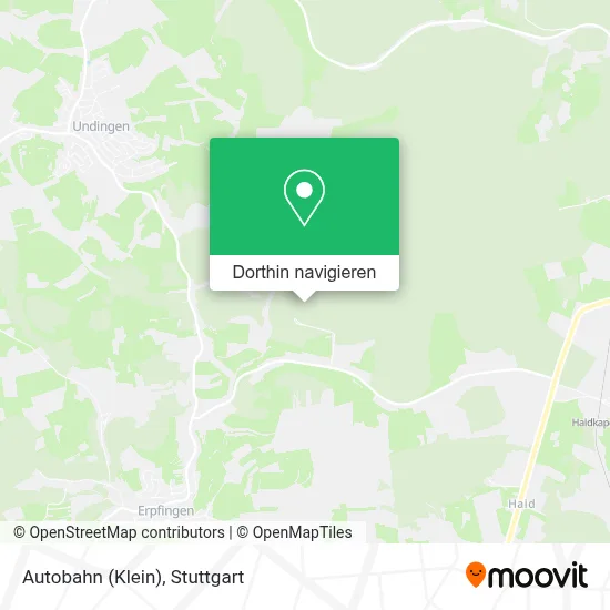 Autobahn (Klein) Karte