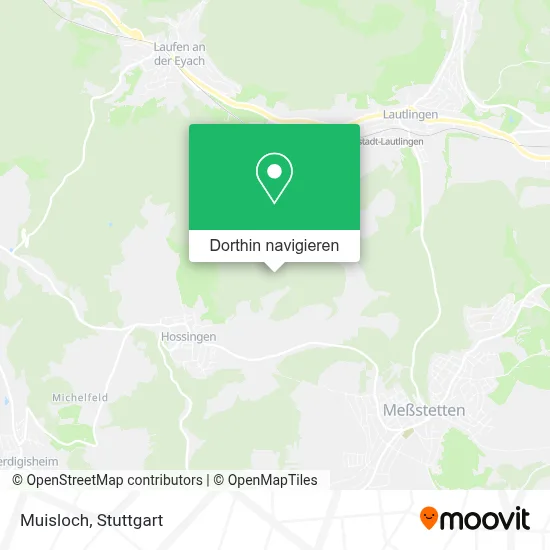 Muisloch Karte