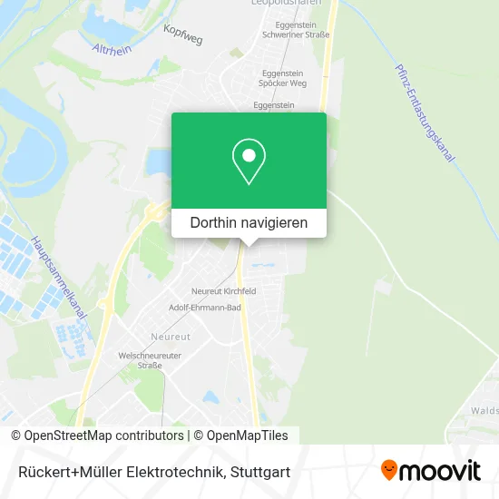 Rückert+Müller Elektrotechnik Karte