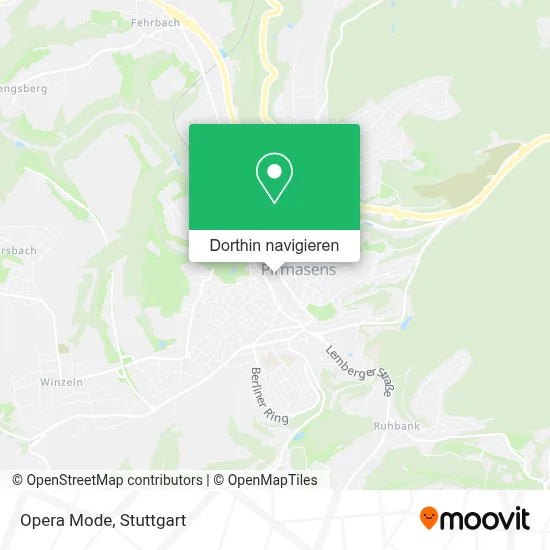 Opera Mode Karte