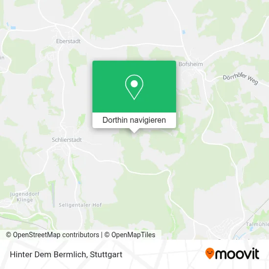 Hinter Dem Bermlich Karte