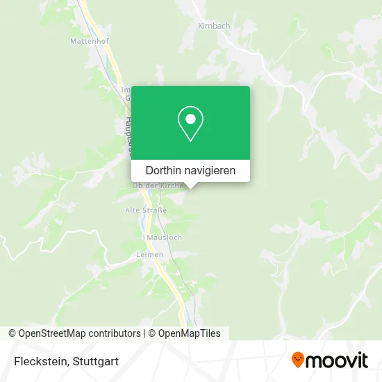 Fleckstein Karte