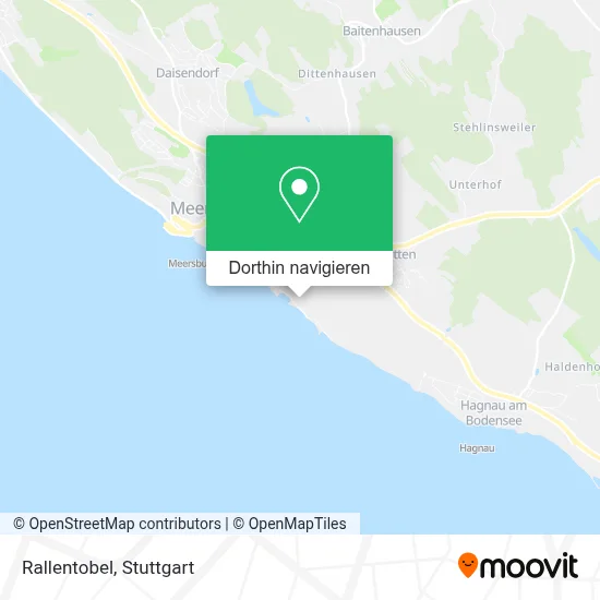 Rallentobel Karte