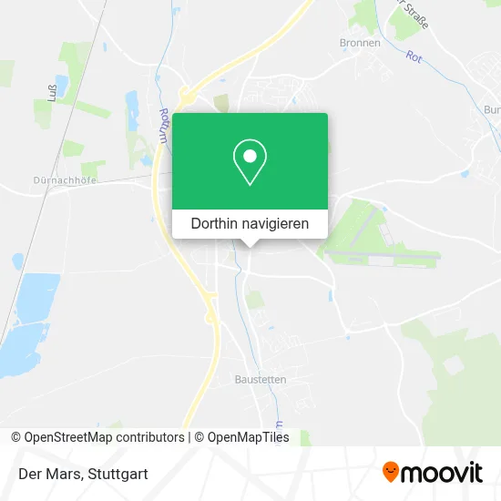 Der Mars Karte