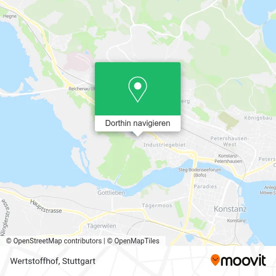 Wertstoffhof Karte