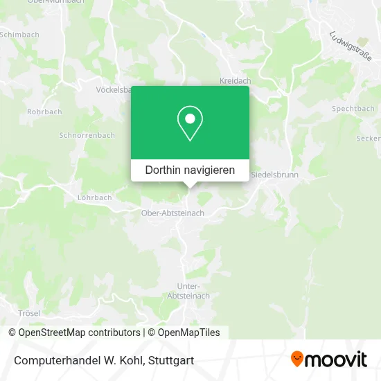 Computerhandel W. Kohl Karte