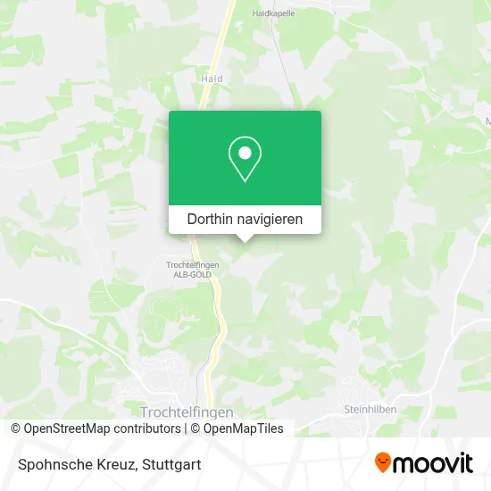 Spohnsche Kreuz Karte