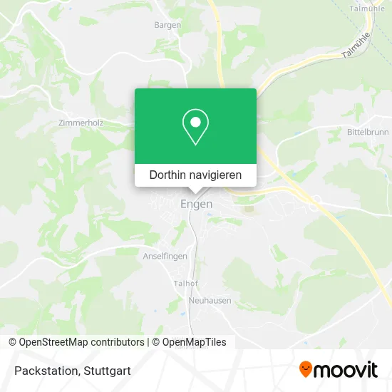 Packstation Karte