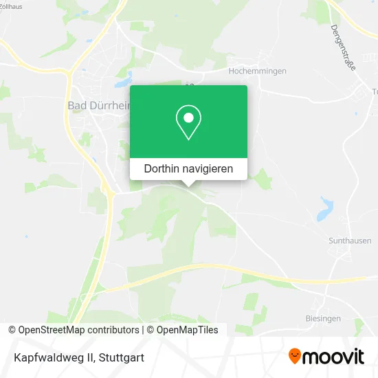 Kapfwaldweg II Karte