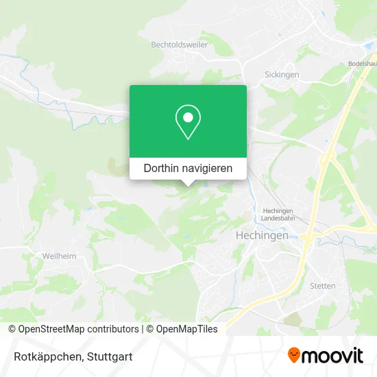Rotkäppchen Karte