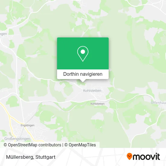 Müllersberg Karte