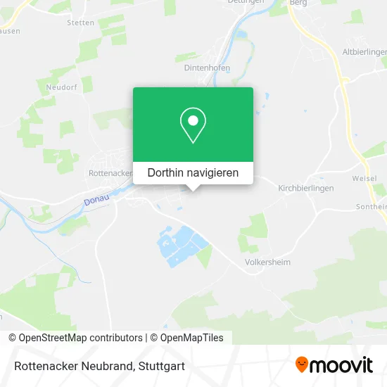 Rottenacker Neubrand Karte